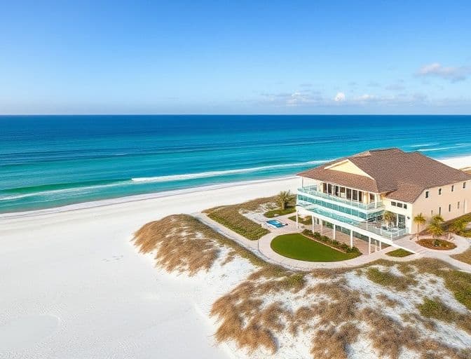 homes destin fl for sale​ Luxury beachfront home